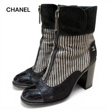 CHANEL Bootie Boots Shoes
