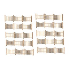 10 clôtures miniatures