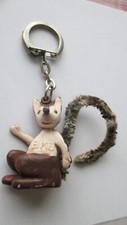 porte clé vintage figurine raton laveur jouets Mako