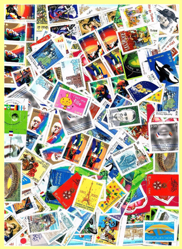 Lot divers timbres euro - lot,