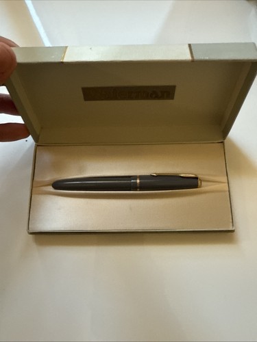 Stylo plume gris 18k - or,