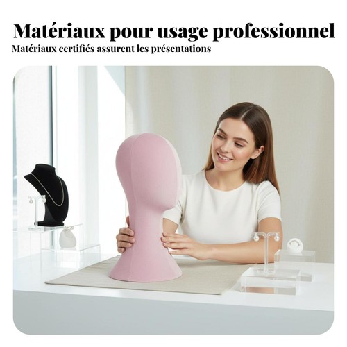 Tête mannequin tissu - mannequin,