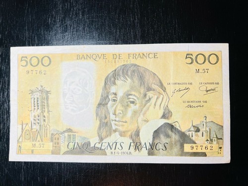 France banknote 500 francs - banknote,