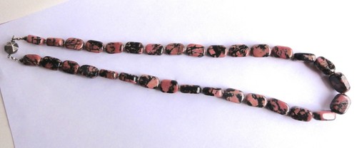 Collier long blocs - mi, long/