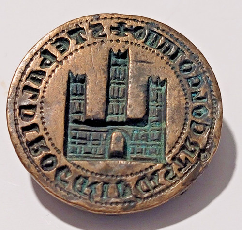 Sceau bronze ecclesiastique - sceau,