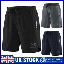 NEUF Short homme UnderArmour fitness pantalon à séchage rapide sport course entraînement