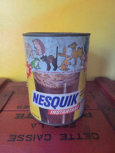 Ancienne boîte nesquik - ancienne,