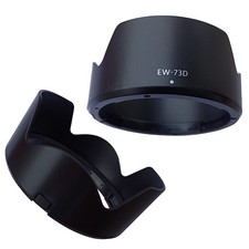 Lens Hood Pour Canon EF-S 18-135MM F/3.5-5.6 IS USM Lens Replacement EW-73D