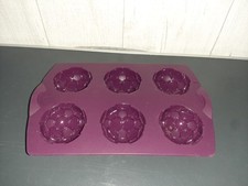 TUPPERWARE moule silicone - 6 BALLONS football - balle de foot / NEUF !!