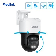 Reolink TrackMix 4K PTZ Caméra Extérieur PoE Double Objectif Zoom Hybride 6X