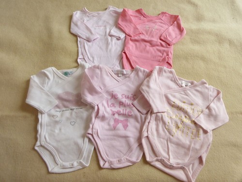 Lot bodies manches longues - manches,