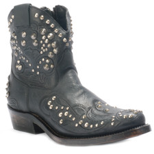 ASH Bottines Santiags Cloutées Cowboy Boots Modèle KENDRA Studded 38 Neuves