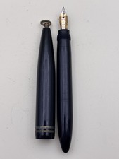 Ancien Stylo Plume Fountain Pen Pompe Stephen’s Poussoir    #A22
