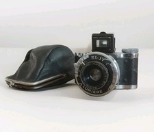 MINI APPAREIL PHOTO ELJY Lumiere & Cie TYPE 4 Lypar 1-3.5  de 1943 Avec Housse.