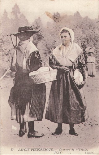Savoie pittoresque costume - la,