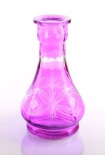 Nouveau vase de crystal VIOLET décoratif pour chicha narghilé pyramide MEDIUM