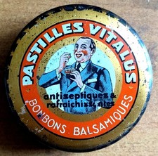 ❤️ RARE BOITE TOLE BONBONS