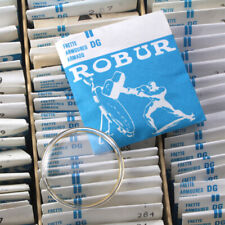 ROBUR verre acrylique montres-bracelet bombé avec anneau plaqué 260 - 326