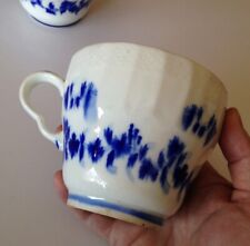 Lot 2 Grosses Tasses Faience Porcelaine XVIII-XIXéme Tournai Arras Meissen ?