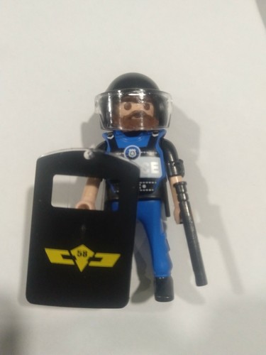 Playmobil police anti - playmobil, anti-Émeute