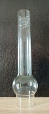 Ancien Verre de lampe à pétrole - Spécial Recuit 15" / 5,3 cm - Hauteur 27 cm