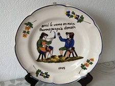 Ancienne Assiette Décorative