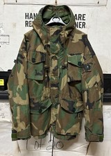 GENUINE RARE EARLY ARKTIS B310 SMOCK WATERPROOF US WOODLAND SUPER EX !!!! MEDIUM