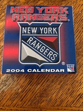 New York Rangers 2004 Desk Team Calendar NHL Trivia Questions And Facts 2003
