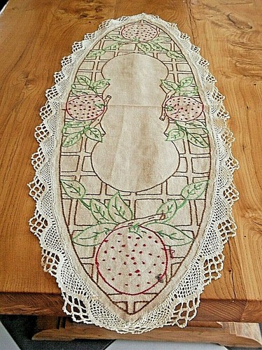 Ancien centre table - ancien, ovale