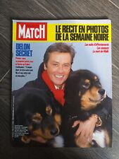 Paris Match n°1960 - du 19 décembre 1986 - Alain Delon