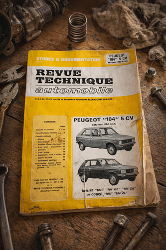 Revue technique automobile - revue,