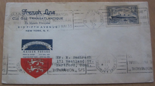 Lettre voyage inaugurale - lettre,