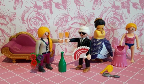 Playmobil karl lagerfeld mode - karl,