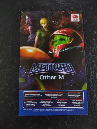 Carte vip metroid other wii - m,