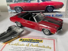 EXACT DETAIL CHEVELLE 1970 LS6 1:18