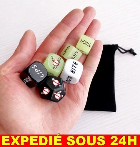 Dés sexuel lumineux - sexuel,