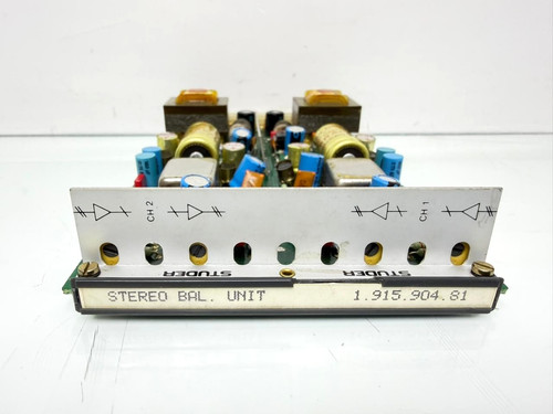 Studer 915 904 - studer, stereo