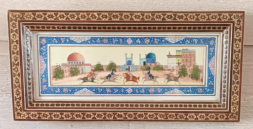 Miniature persane peinture - persane, sur