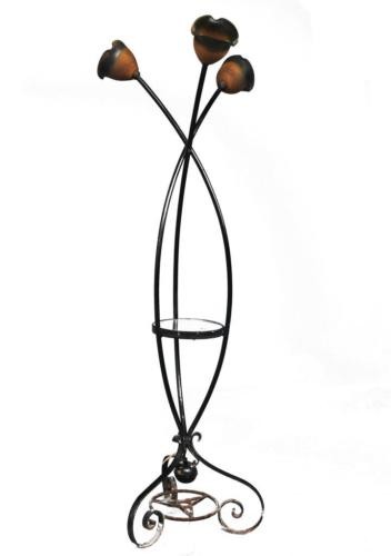 Lampadaire fer forgé 3 - à,
