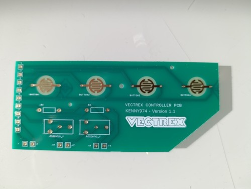 Vectrex controller pcb - pcb, carte
