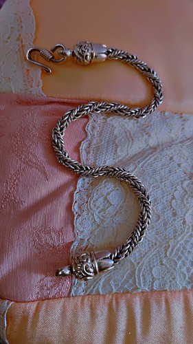 Superbe ancien bracelet maille
