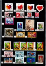 timbres oblitérés à l'unité au choix du n°3211 à 3293 - année 1999