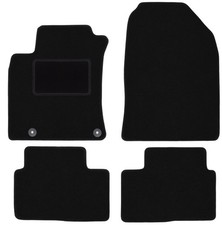 Tapis de sol en velours noir