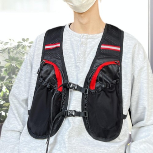 Gilet pêche maille - de,