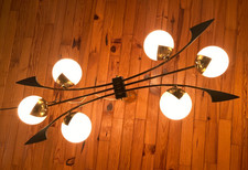 ARLUS Lustre suspension à 6