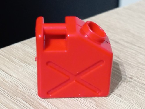 Playmobil can jeep red - red, car
