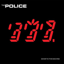 VINYLE 33 TOURS - THE POLICE, GHOST IN THE MACHINE / A&M RECORDS