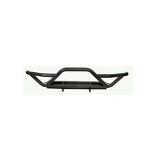 RRC Bumper, Front with Grille Guard, Black; 87-06 Jeep Wrangler YJ/TJ