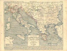 Gravure ancienne carte