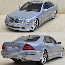 1/18 Mercedes Benz S55 AMG W220 S Klass  Miniature Collection DUB Playerz Tuning